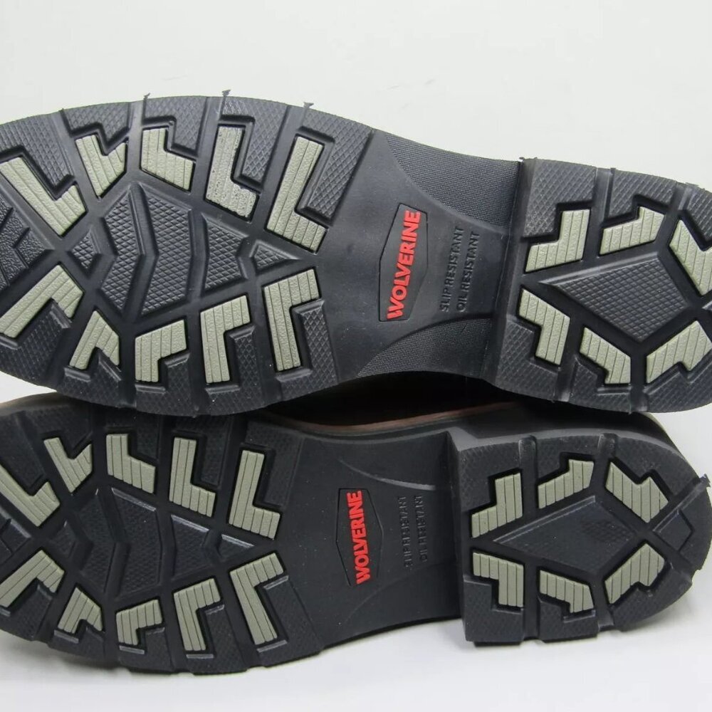 NEW WOLVERINE Mens Wellington Rancher Boots Size 8M Waterproof Steel Toe Pull-On - Picture 2 of 9